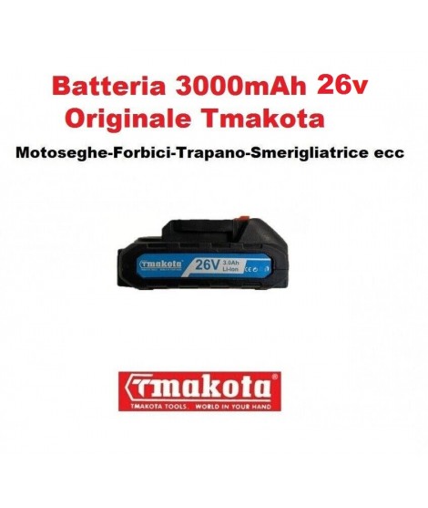 Batteria 26v 3000mAh...